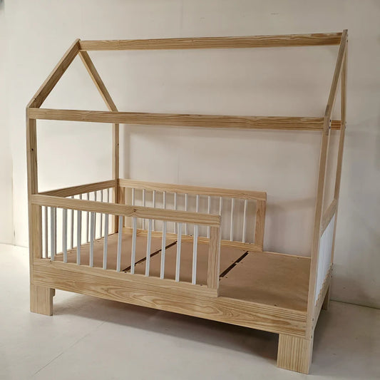 Bamboo Grow With Me House Bed