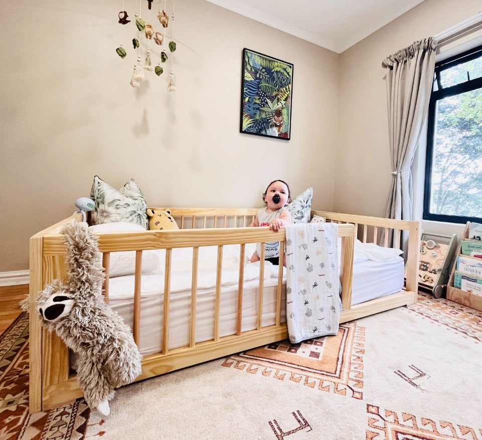 Baby floor bed outlet frame